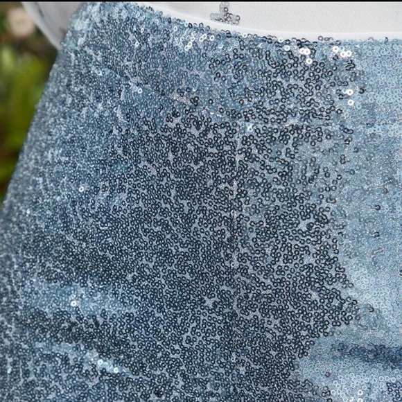 High Waist Sequin Wide Leg Pants - Picture 3 of 3